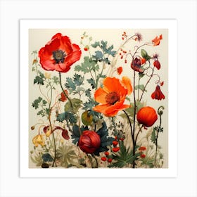 Poppies Art Print