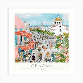 Genova, Italy Art Print