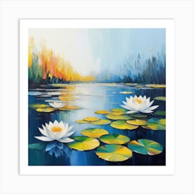 Water Lilies Art Print