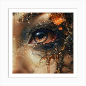 Eye Of A Woman 1 Art Print