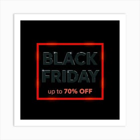 Black Friday Sell Post Templates Design (6) Art Print