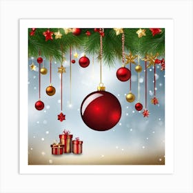 Christmas Tree 9 Art Print