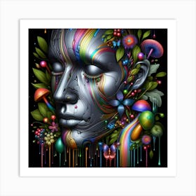 Psychedelic Art 15 Art Print