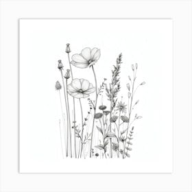 Wildflowers 9 Art Print