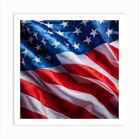 American Flag 4 Art Print