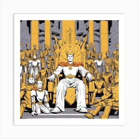 Throne 1 Art Print