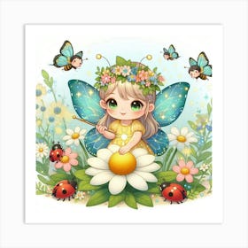 Illustration Fairy 6 Art Print