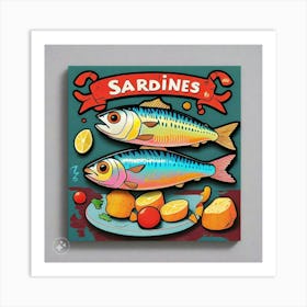 Sardines Art Print