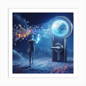 Key To The Universe Art Print