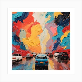 Abstract Painting Art Print