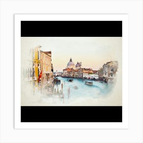 Venice Grand Canal Art Print