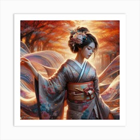 Geisha 2 Art Print