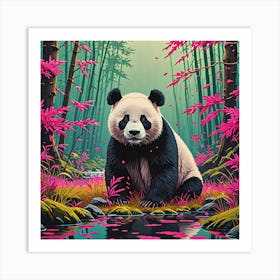 Panda Bear 2 Art Print