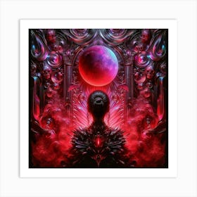 Crimson Art Print