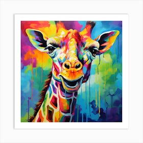 Giraffe 1 Art Print