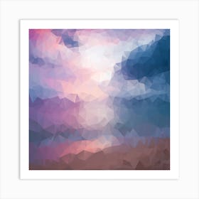 Mosaic Beach vibes Art Print