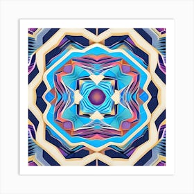 Abstract Psychedelic Pattern 10 Art Print