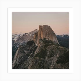 Mountain top Art Print