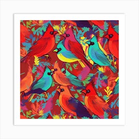 Cardinals 5 Art Print