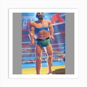 Wwe Wrestlemania Art Print