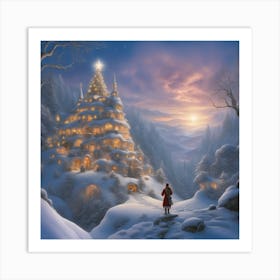 Christmas Wonderland Art Print