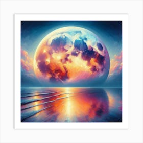 Full Moon 1 Art Print