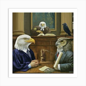 Jurdge Eagle Art Print