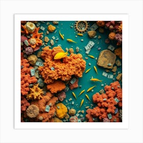 Coral Reef47 Art Print