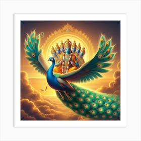 Lord Murugan Art Print