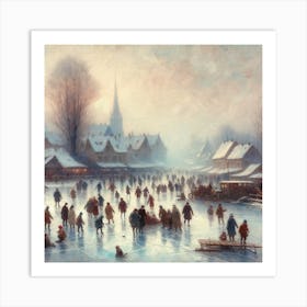 Winter'S Day Art Print Art Print