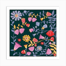 Floral Pattern Art Print