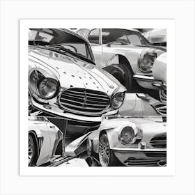 Mercedes Benz 7 Art Print