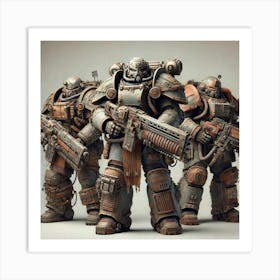 Converted Mech Squad Art Print