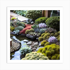 Miniature Garden Art Print