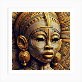 African Woman Art Print