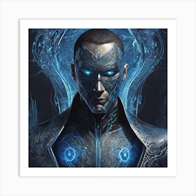 Cyborg Art Print