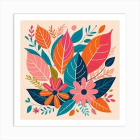 Autumn Leaves 1 Art Print