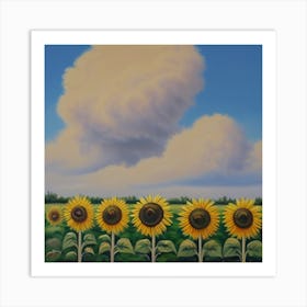 Sunflowers Art Print