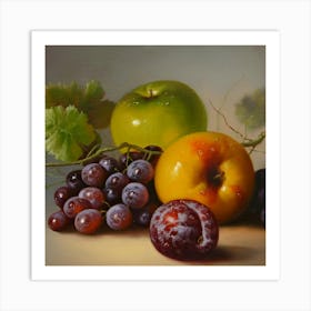 Fruit Stock Videos & Royalty-Free Footage 3 Art Print