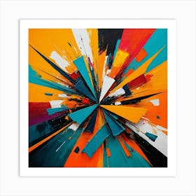 Abstract Painting 4 Art Print