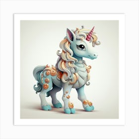 Unicorn 3 Art Print