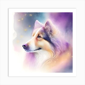 Pretty Dog Art Print