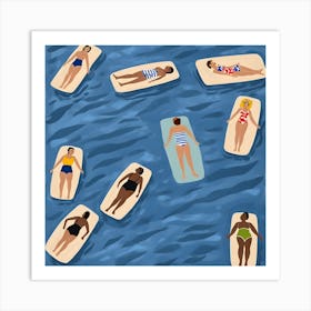 Swimming Pool Wall Art Art Print