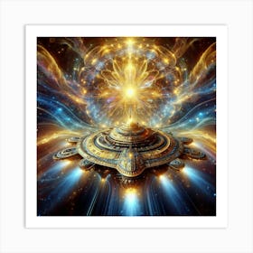 Spaceship 12 Art Print