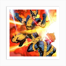 Wolverine And X-Men Art Print