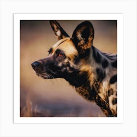 Wild Dog 4 Art Print