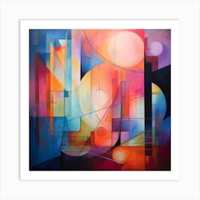 Abstract Painting 51 Art Print