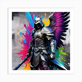 Angel Warrior Art Print