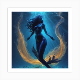 Mermaid 7 Art Print