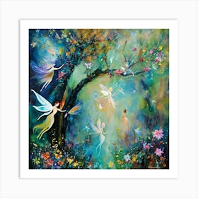 Fairy Forest 2 Art Print